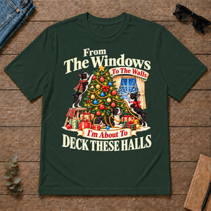 From the Windows to the Walls Boston Terrier - forest-green - TS2D-ForestGreen