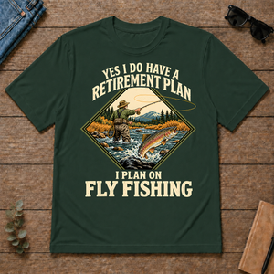 I Plan On Fly Fishing - forest-green - TS2D-ForestGreen