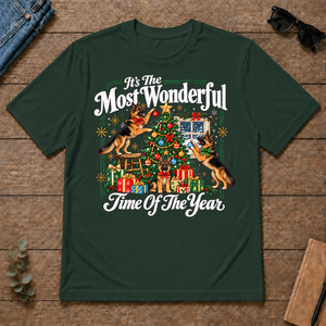 Wonderful Christmas German Shepherd - forest-green - TS2D-ForestGreen
