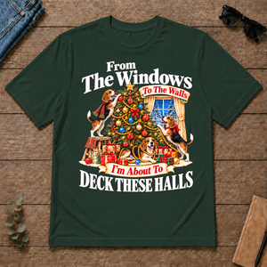 From the Windows to the Walls Beagle - forest-green - TS2D-ForestGreen