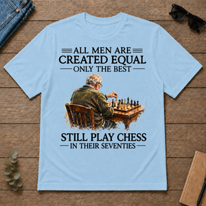 Still Play Chess In 70s - light-blue - TS2D-LightBlue