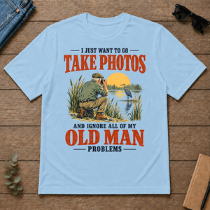 I Just Want To Go Take Photos - light-blue - TS2D-LightBlue