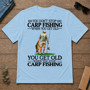 Don't Stop Carp Fishing - light-blue - TS2D-LightBlue