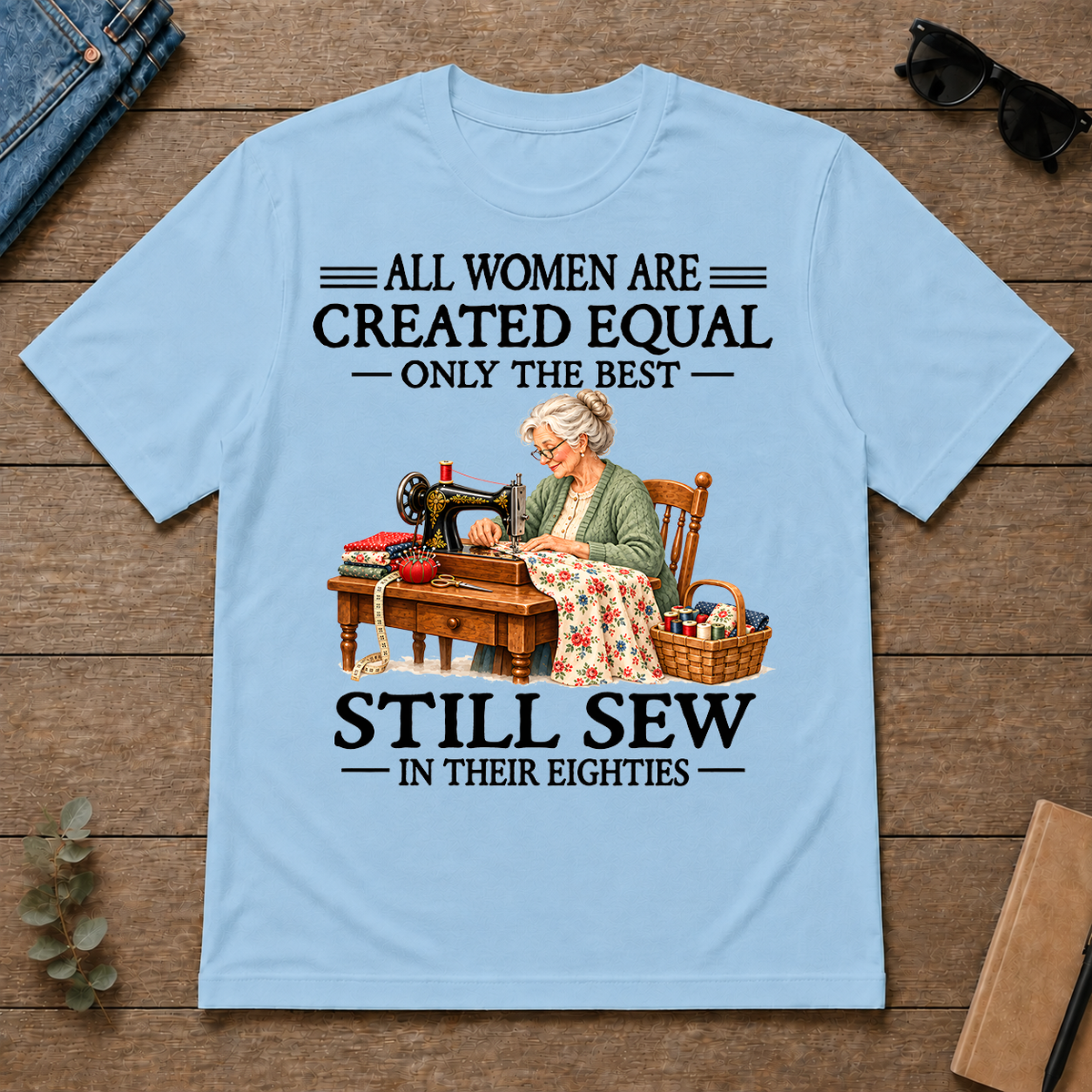 Still Sew 80S - light-blue - TS2D-LightBlue