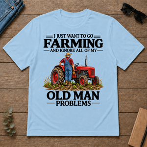 I Just Want To Go Golfing - light-blue - TS2D-LightBlue