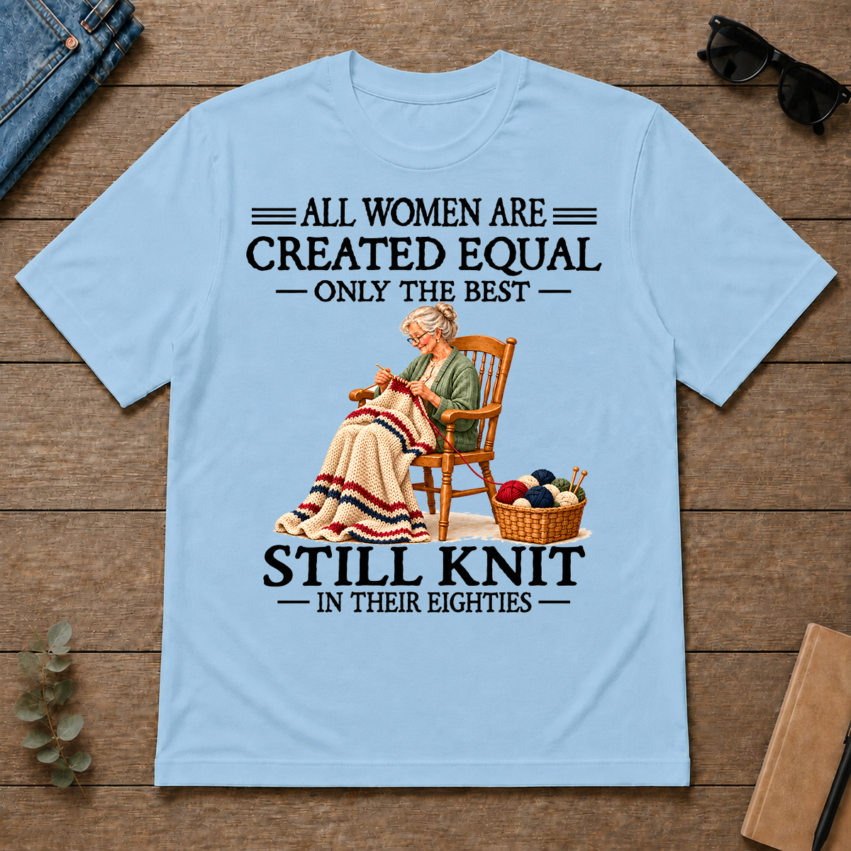 Still Knit 80S - light-blue - TS2D-LightBlue