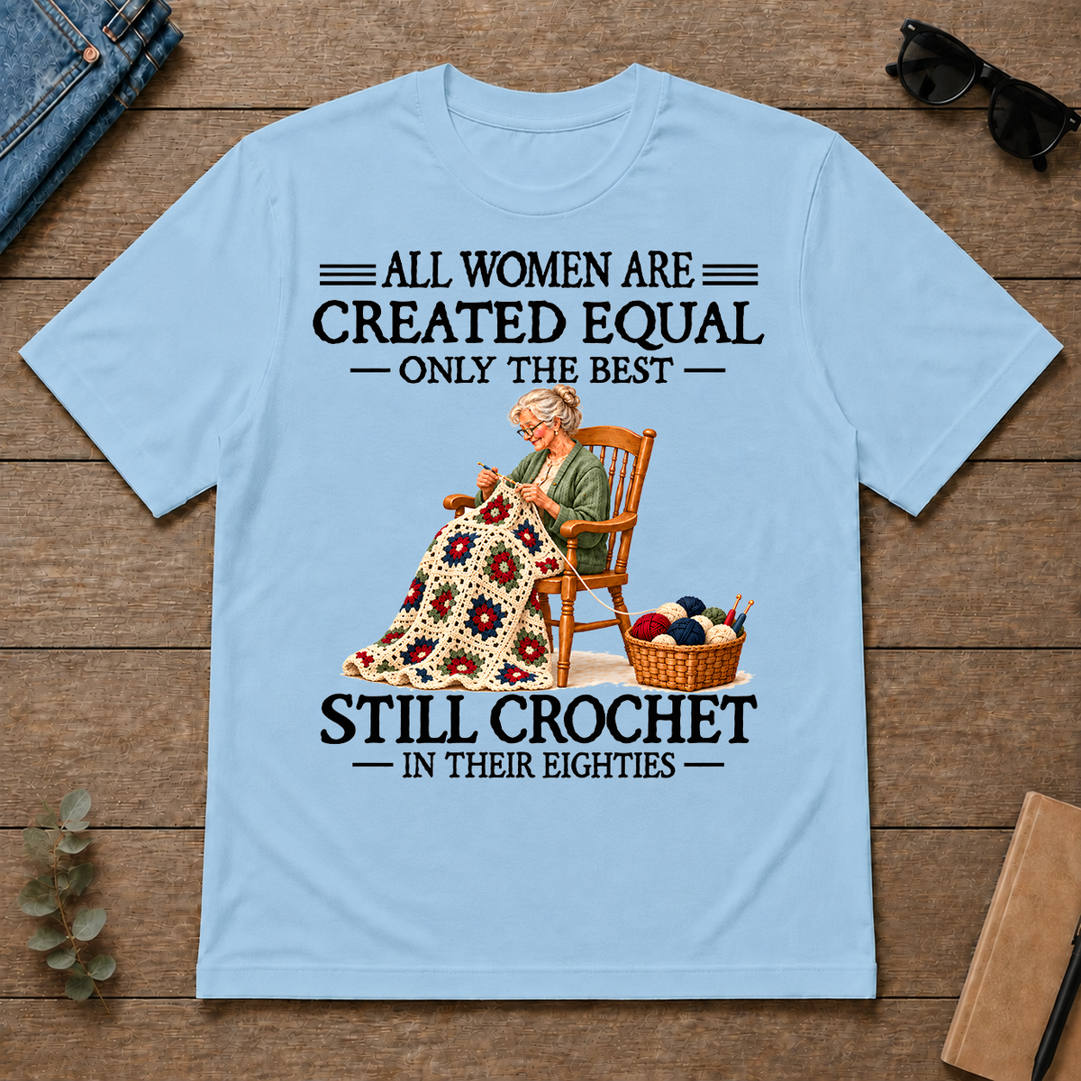 Still Crochet 80S - light-blue - TS2D-LightBlue