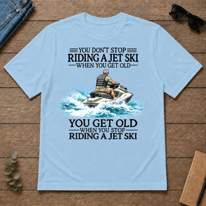 Don't Stop Riding Jet Ski - light-blue - TS2D-LightBlue