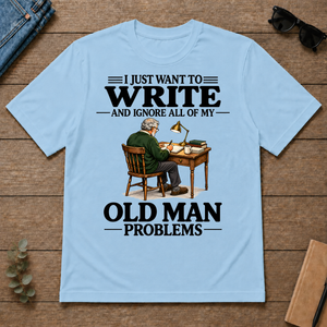 I Just Want To Write - light-blue - TS2D-LightBlue