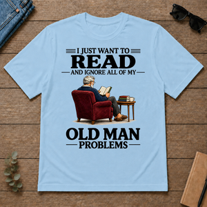 I Just Want To Read - light-blue - TS2D-LightBlue