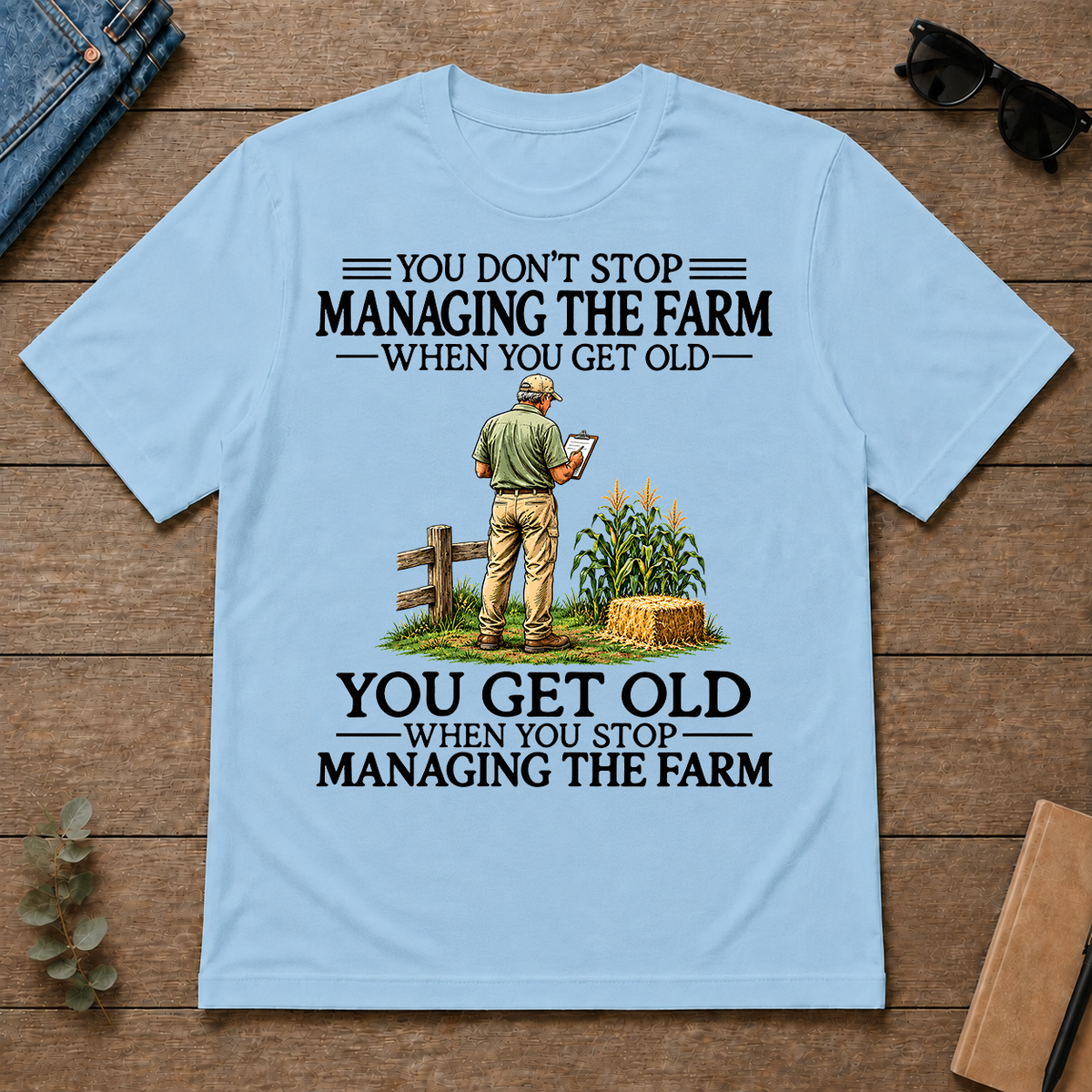 Don't Stop Farm Manager - light-blue - TS2D-LightBlue