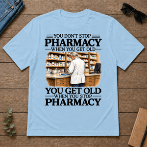 Don't Stop Pharmacy - light-blue - TS2D-LightBlue