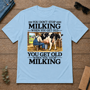 Don't Stop Milking - light-blue - TS2D-LightBlue