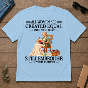 Still Embroider 80S - light-blue - TS2D-LightBlue