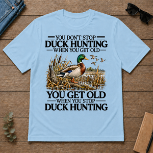 Don't Stop Duck Hunting - light-blue - TS2D-LightBlue