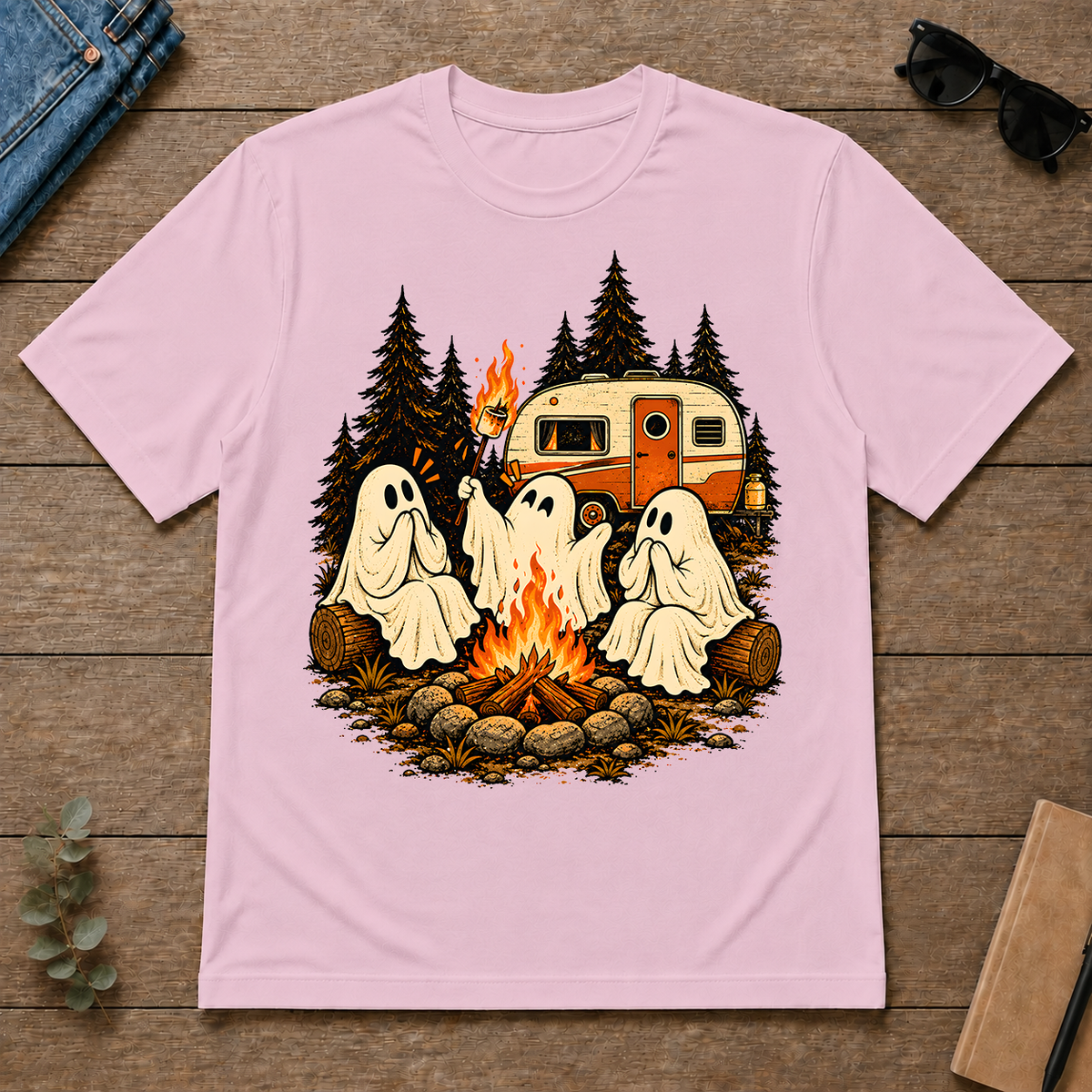 Campfire Marshmallow Mayhem - light-pink - TS2D-LightPink