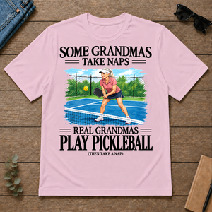 Real Grandmas Play Pickleball - light-pink - TS2D-LightPink