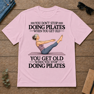 Don't Stop Pilates - light-pink - TS2D-LightPink