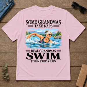 Real Grandmas Swim - light-pink - TS2D-LightPink