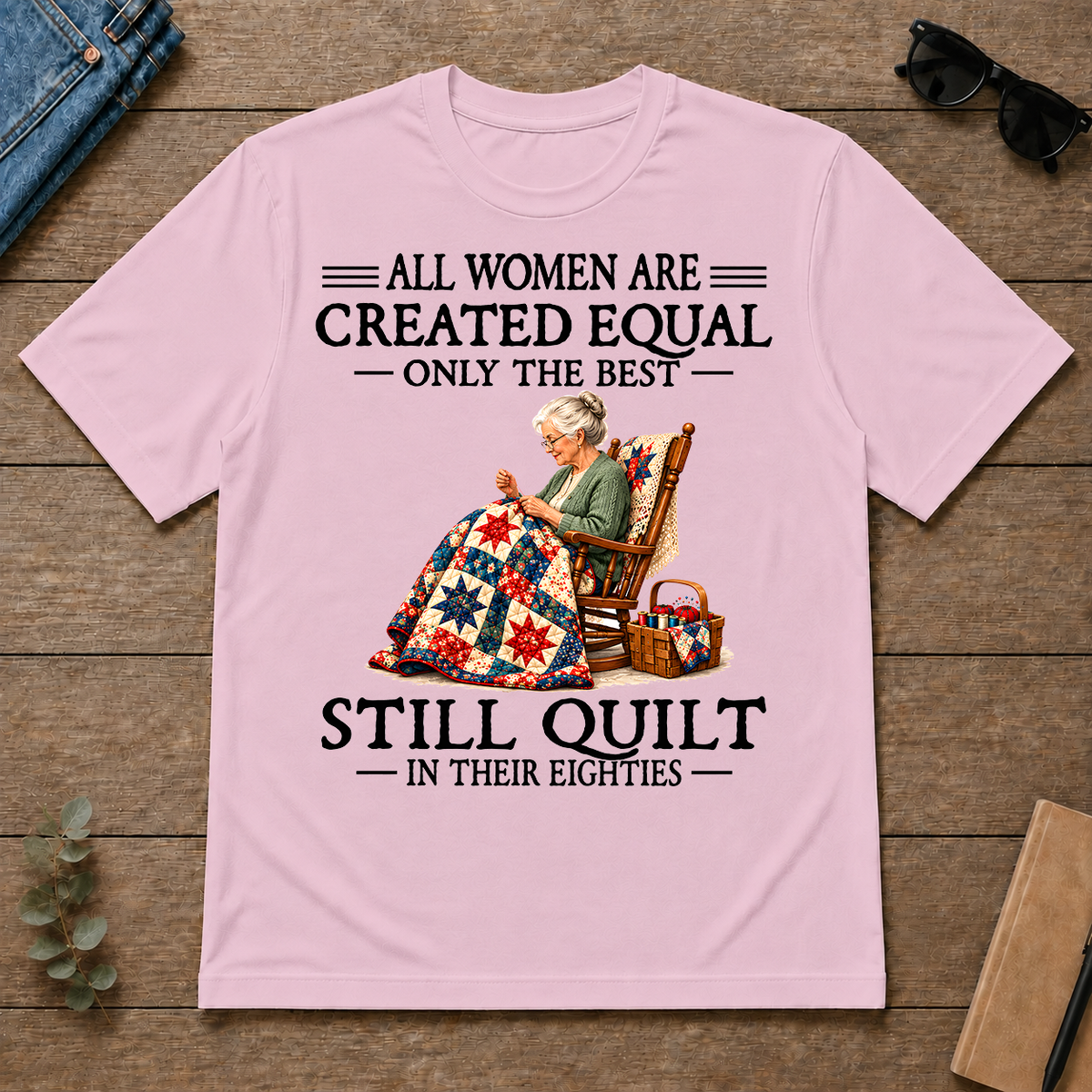Still Quilt 80S - light-pink - TS2D-LightPink
