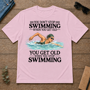 Don't Stop Swimming - light-pink - TS2D-LightPink