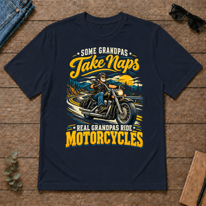 Grandpas Ride Motorcycles - navy - TS2D-Navy