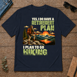 I Plan To Go Hiking - navy - TS2D-Navy