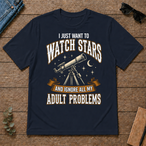 Vintage I Just Want To Watch Stars - navy - TS2D-Navy