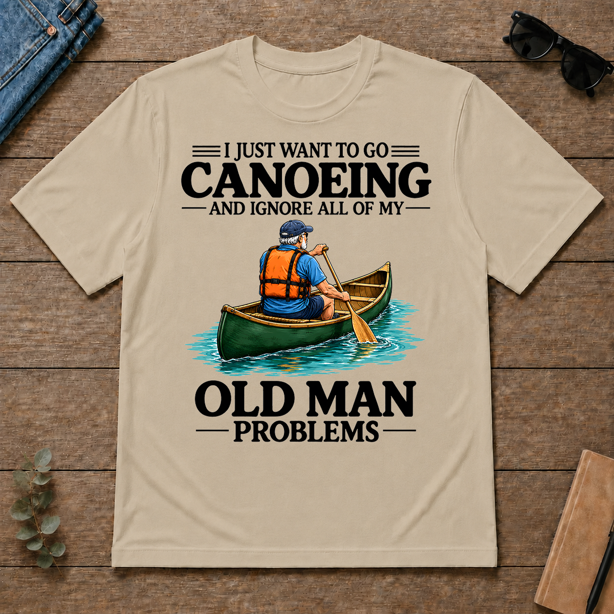 I Just Want To Go Canoeing - sand - TS2D-Sand