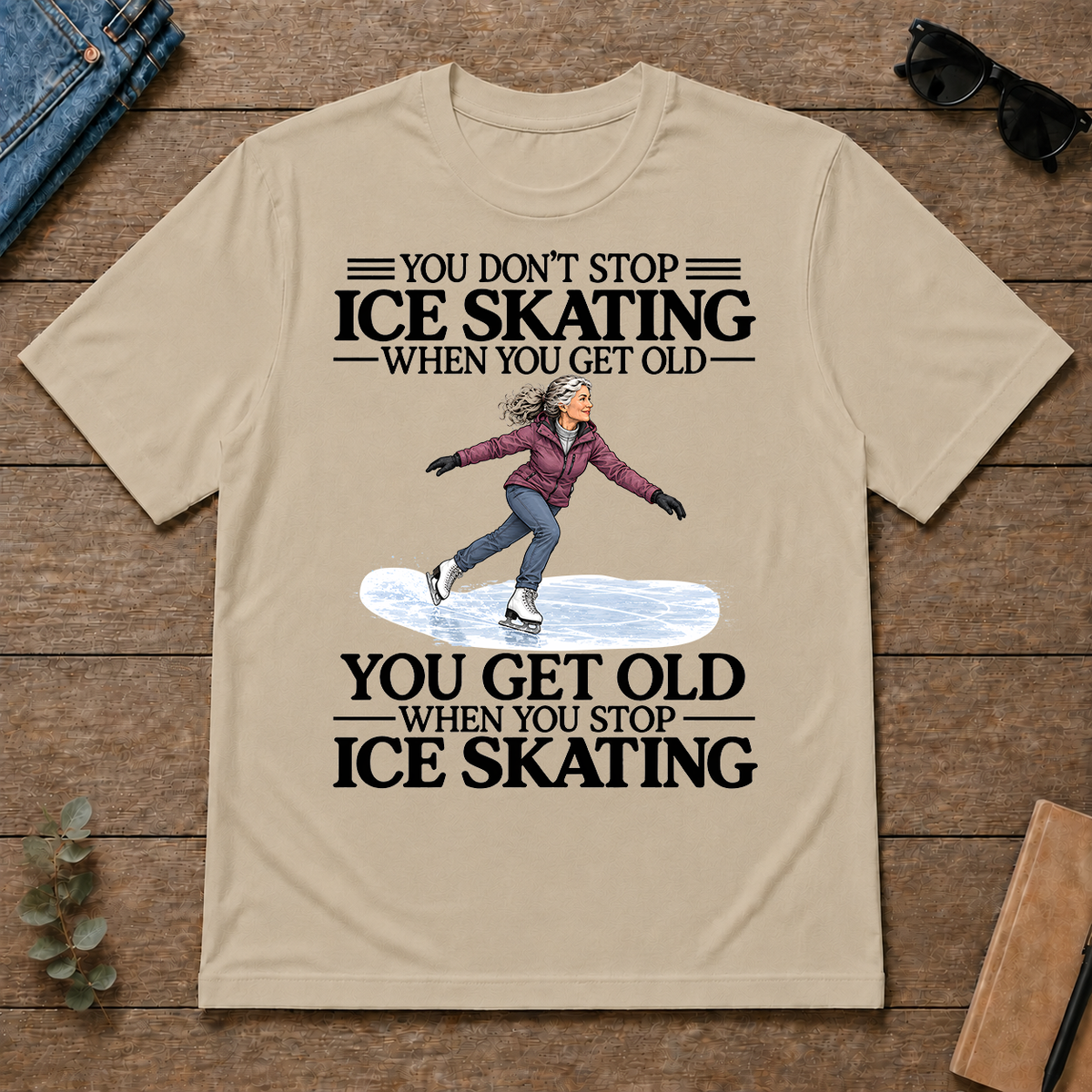 Don't Stop Ice Skating - sand - TS2D-Sand