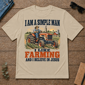 I Like Farming And Believe In Jesus - sand - TS2D-Sand