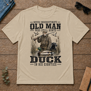 Old Man Hunting Duck In His Eighties - sand - TS2D-Sand