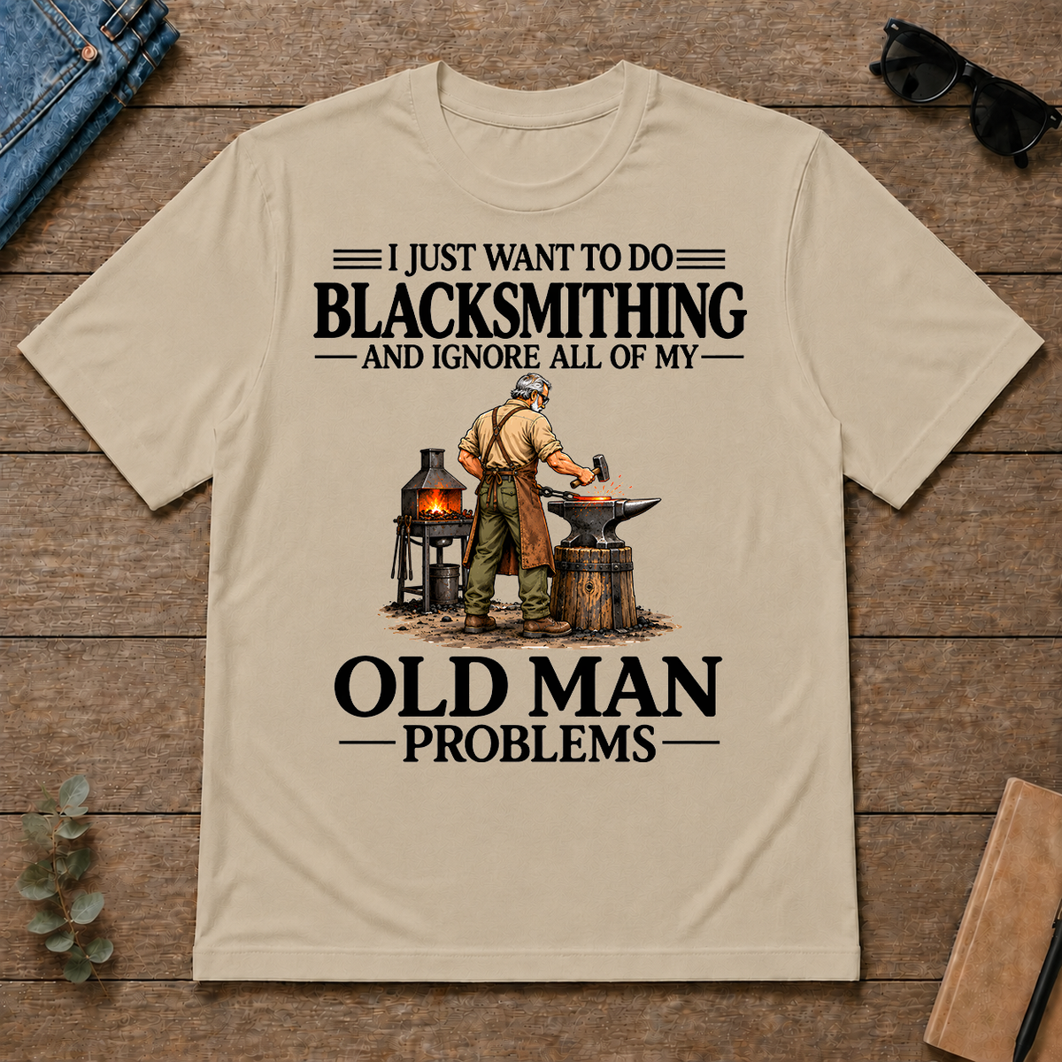 I Just Want To Do Blacksmithing - sand - TS2D-Sand
