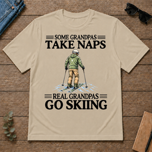 Real Grandpas Go Skiing Vintage - sand - TS2D-Sand