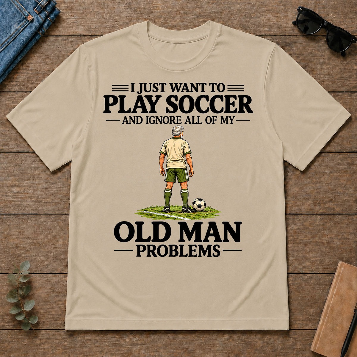 I Just Want To Play Soccer - sand - TS2D-Sand