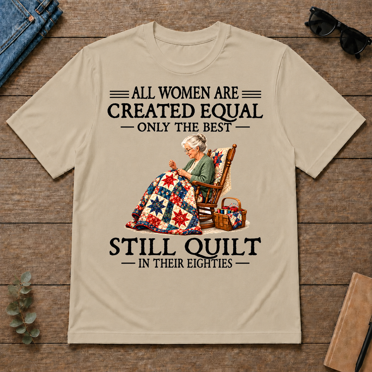 Still Quilt 80S - sand - TS2D-Sand