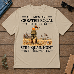 All Men Are Created Equal Quail Hunting 70s - sand - TS2D-Sand