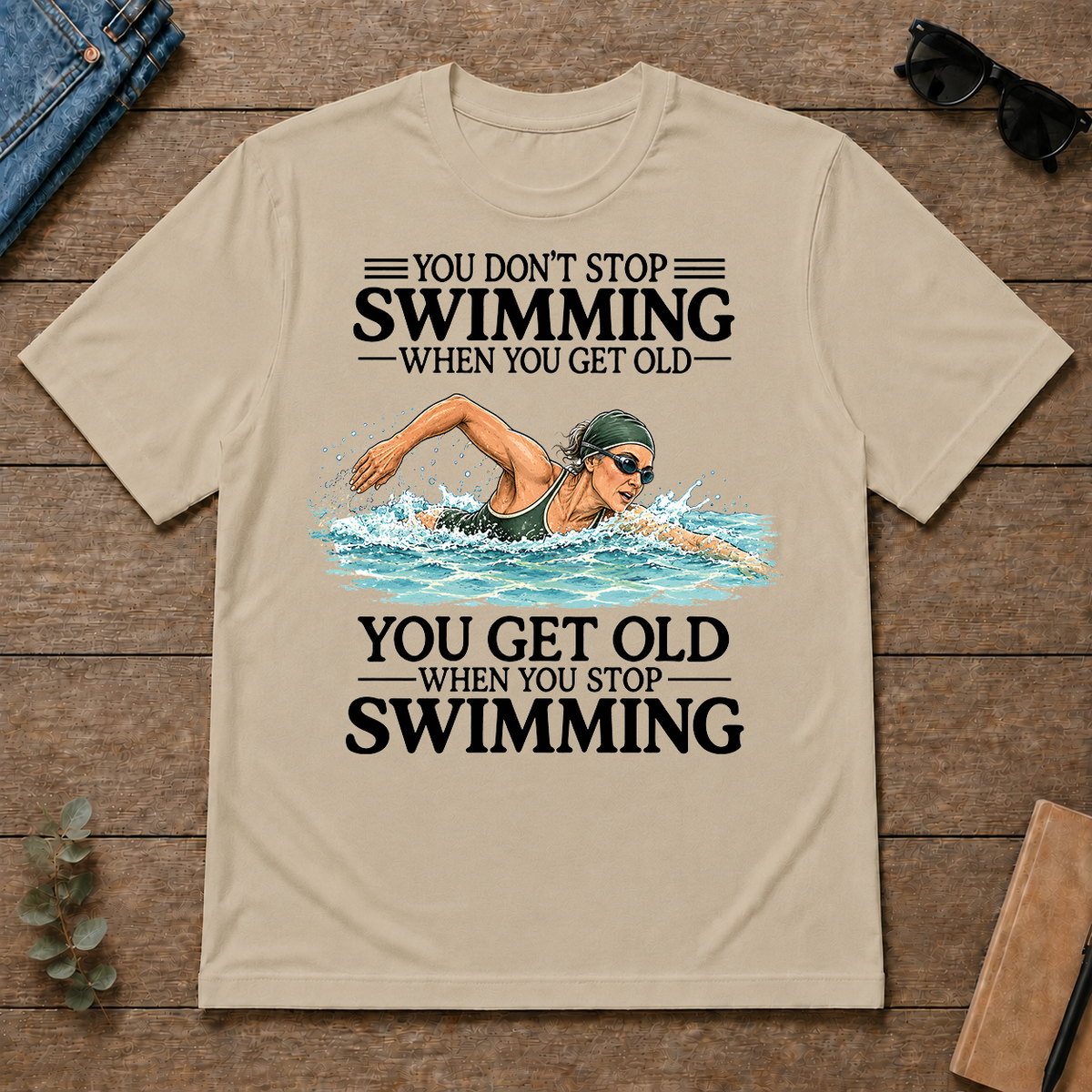Don't Stop Swimming - sand - TS2D-Sand