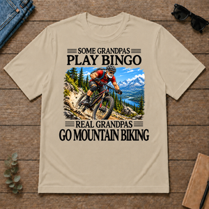 Some Grandpas Play Bingo Real Grandpas Go Mountain Biking - sand - TS2D-Sand