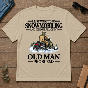 I Just Want To Go Snowmobiling - sand - TS2D-Sand