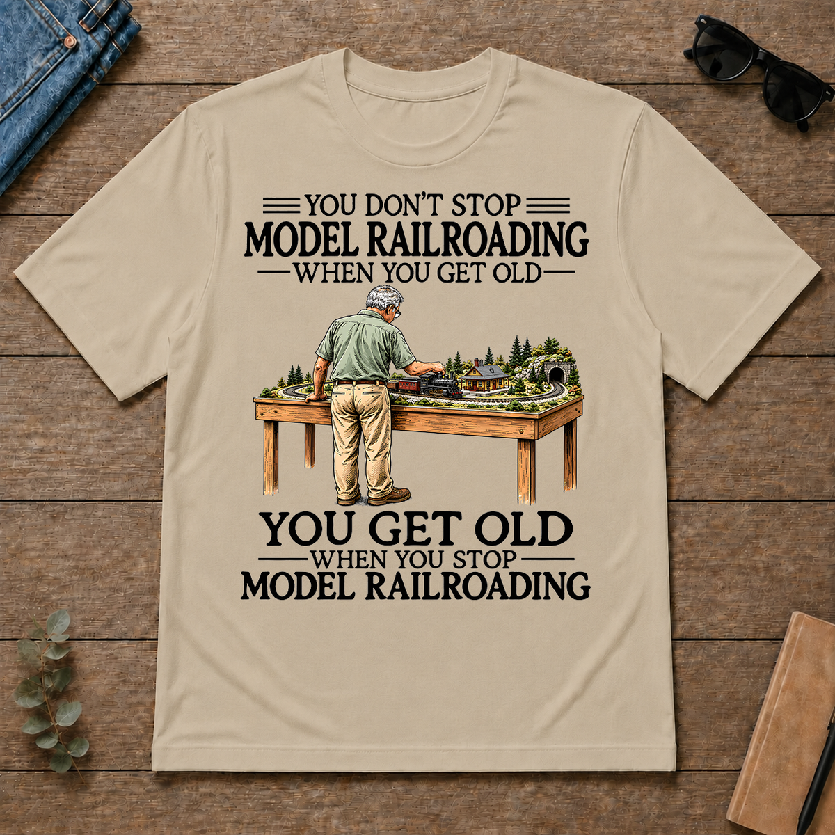 Don't Stop Model Railroading - sand - TS2D-Sand