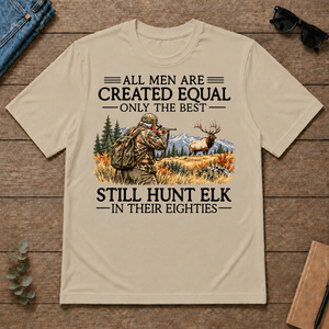 All Men Are Created Equal Elk Hunting 80s - sand - TS2D-Sand
