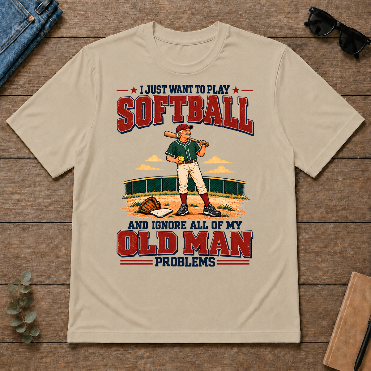 I Just Want To Play Solfball & Ignore All Old Man Problems - sand - TS2D-Sand