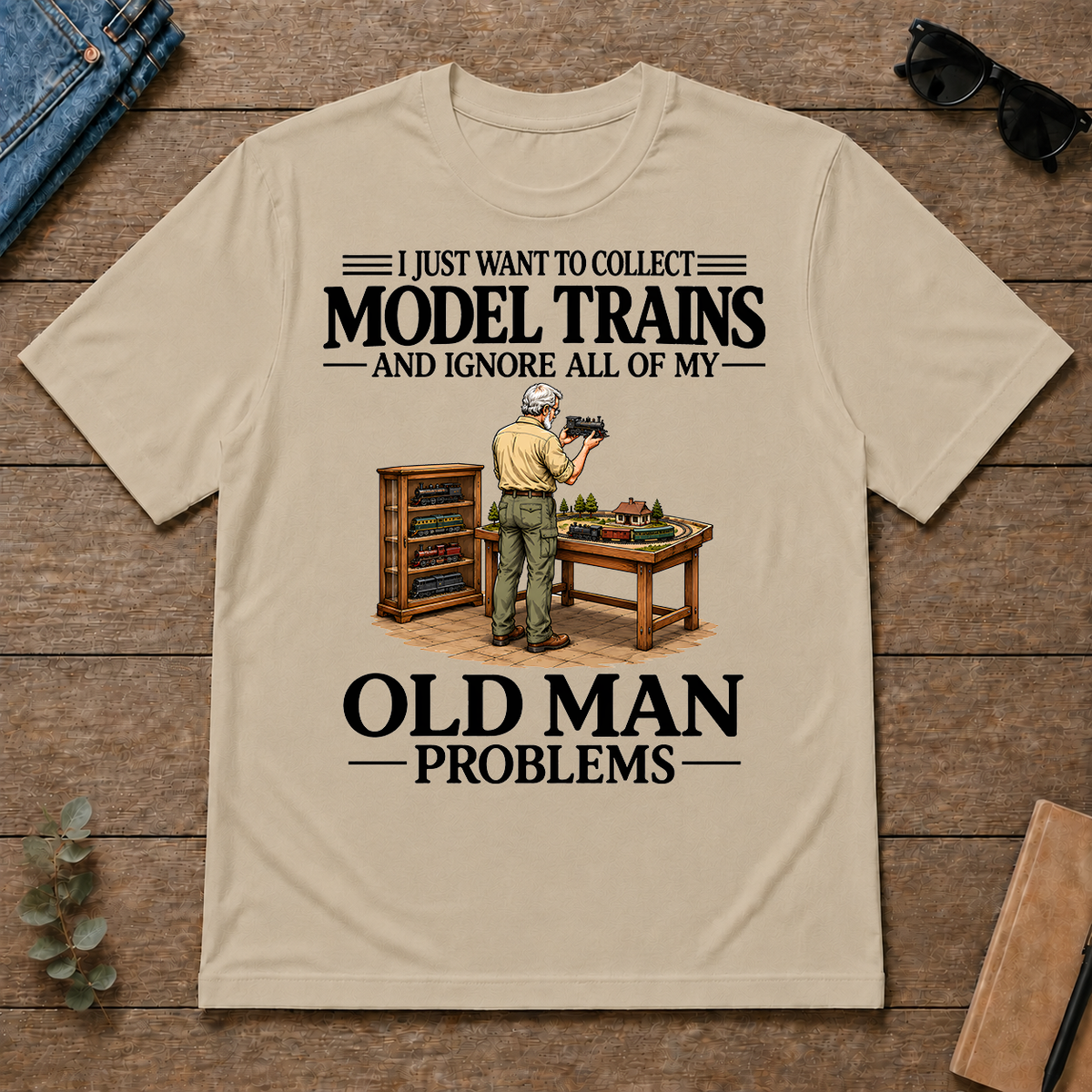 I Just Want To Collect Model Trains - sand - TS2D-Sand