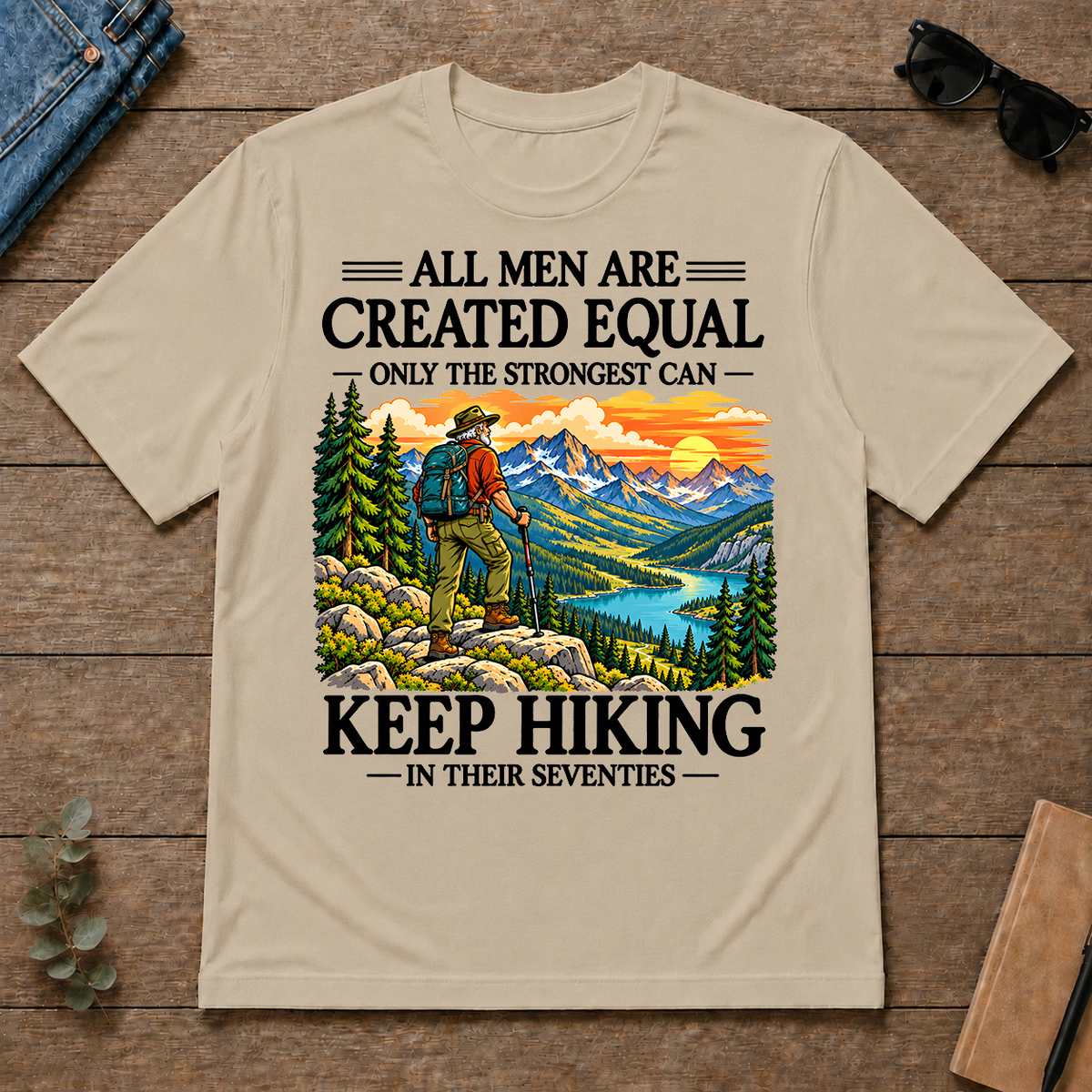 Only The Strongest Can Keep Hiking In Their 70s - sand - TS2D-Sand