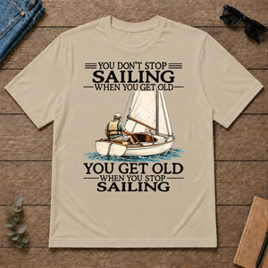 Don't Stop Sailing Vintage Ar - sand - TS2D-Sand