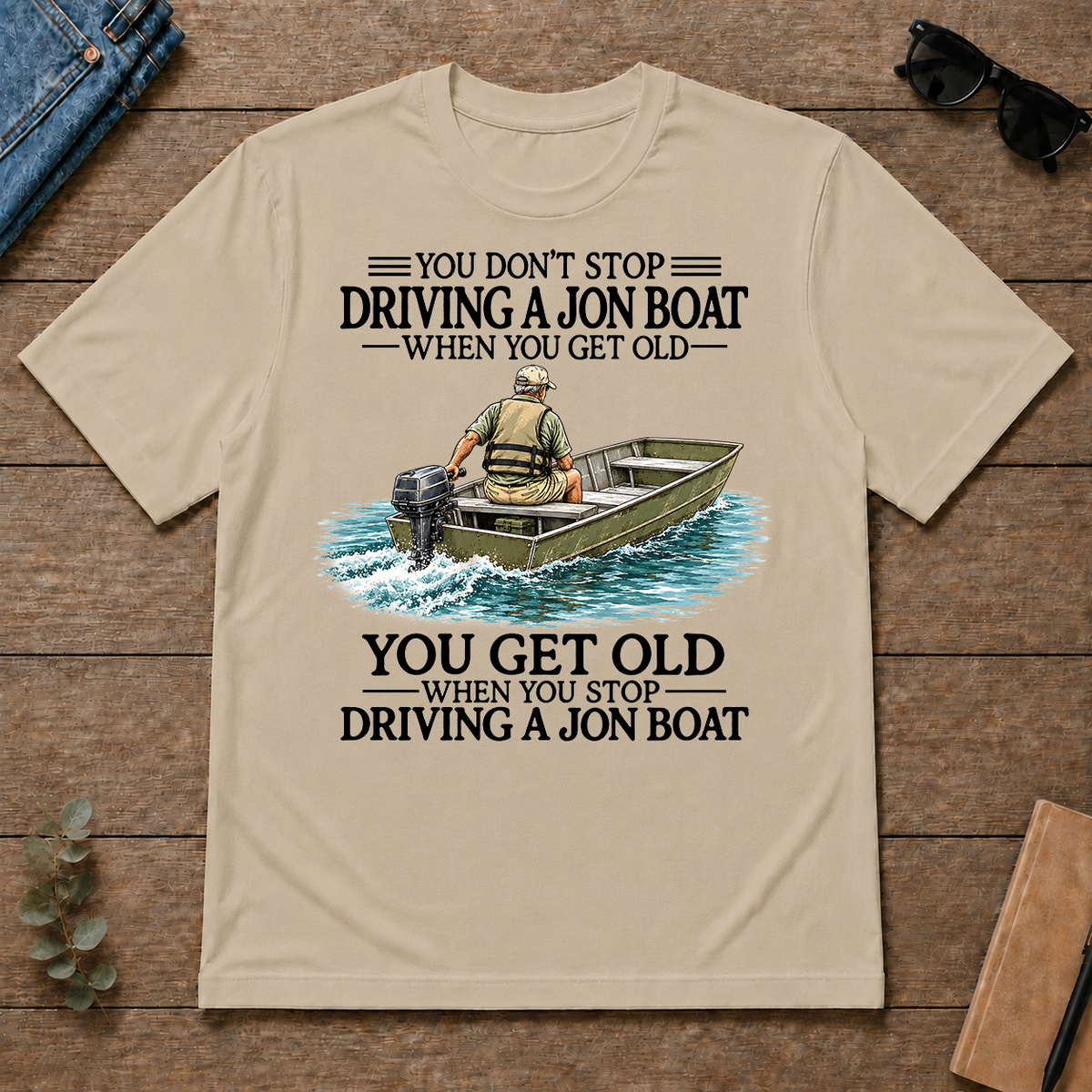 Don't Stop Jon Boat - sand - TS2D-Sand