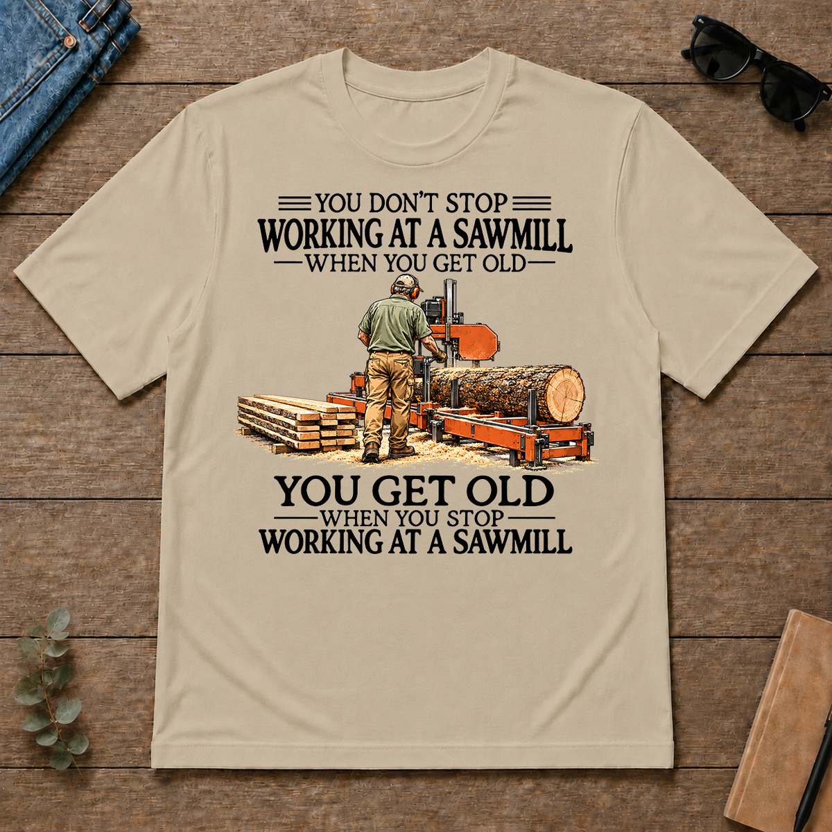 Don't Stop Working at a Sawmill - sand - TS2D-Sand