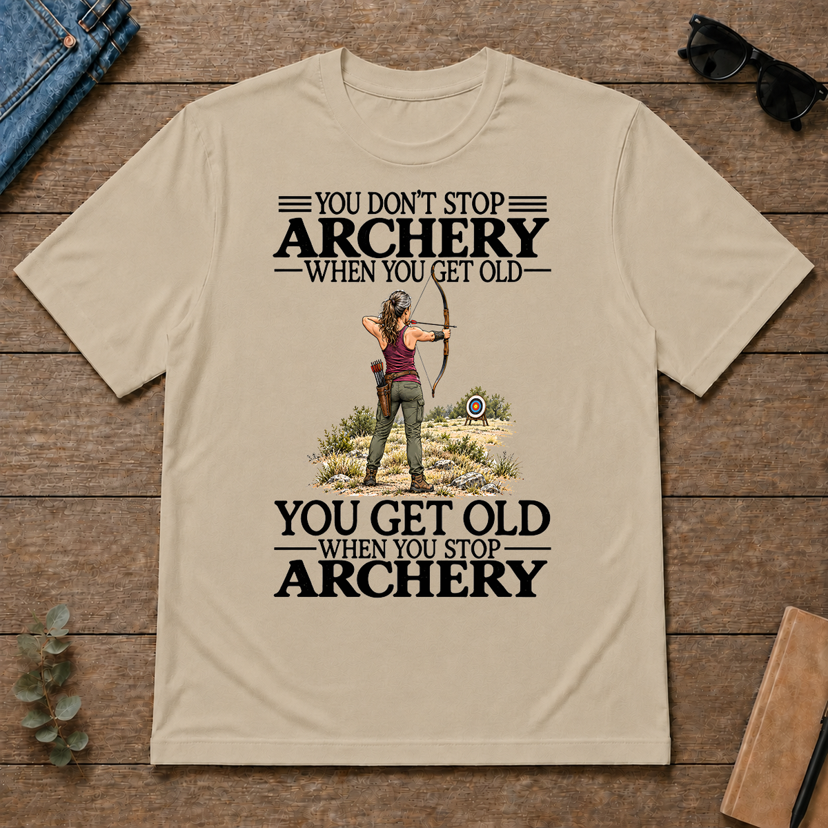 Don't Stop Archery - sand - TS2D-Sand