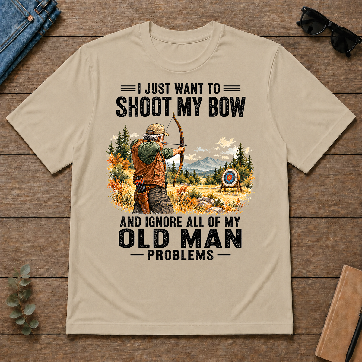 I Just Want To Shoot My Bow Art - sand - TS2D-Sand